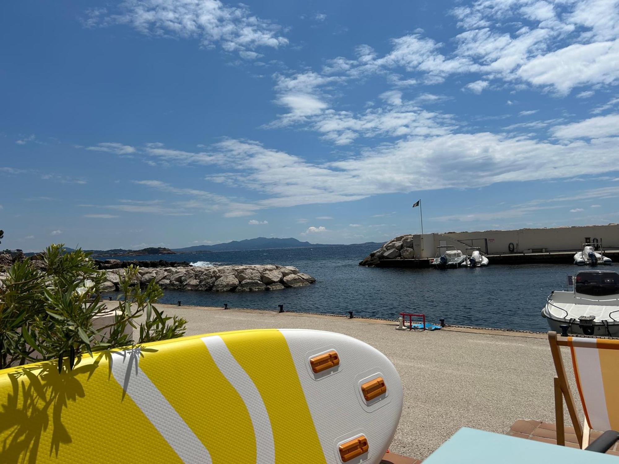 Horizon Bleu Bandol : Appartement Pieds Dans L'Eau Extérieur photo