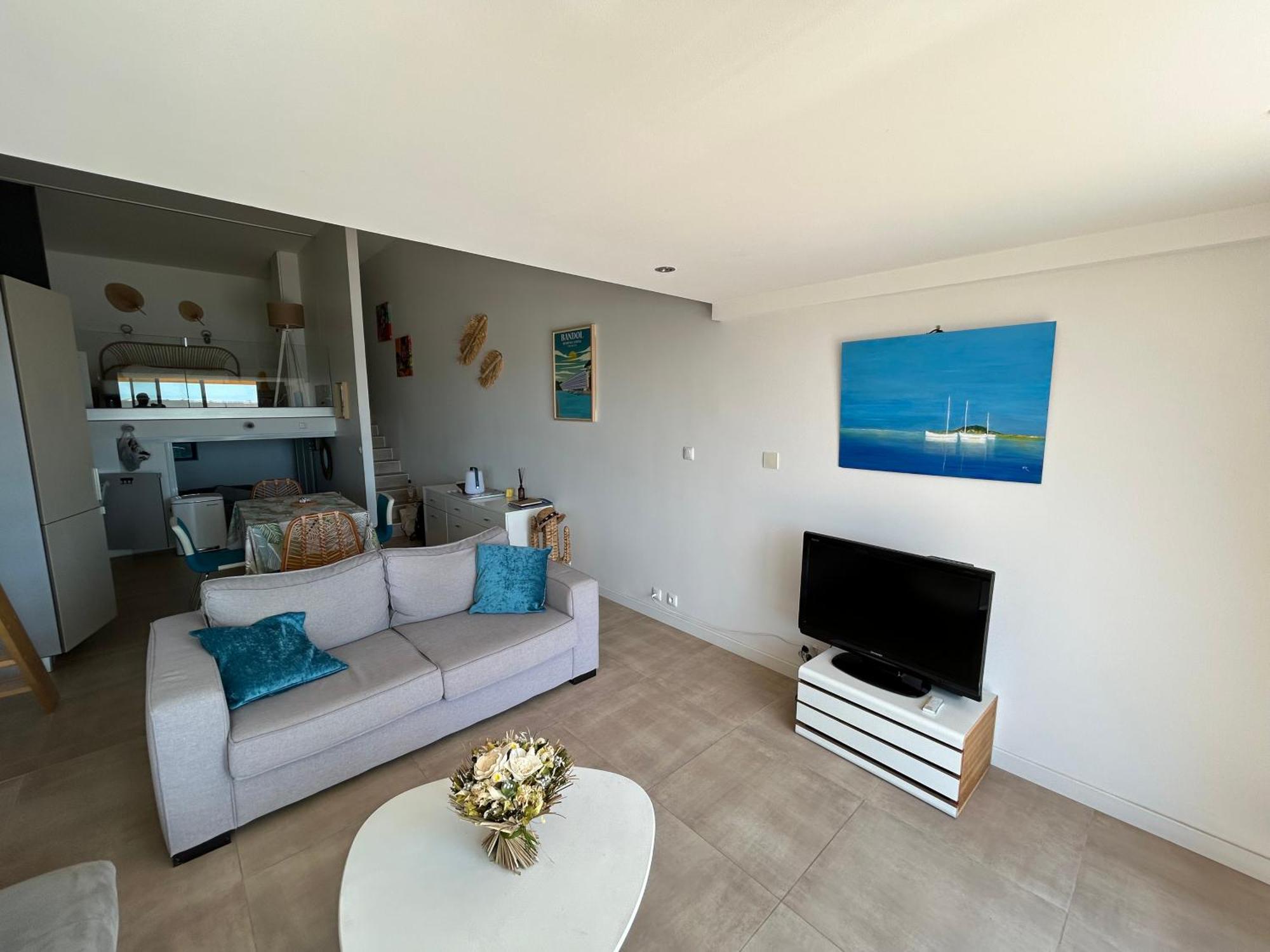 Horizon Bleu Bandol : Appartement Pieds Dans L'Eau Extérieur photo